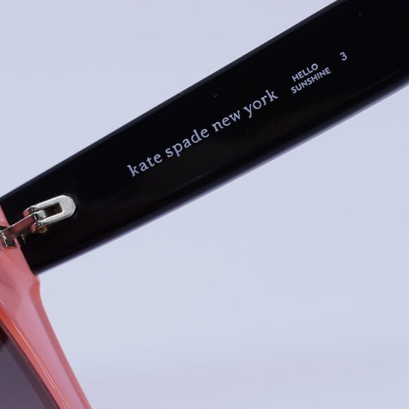 🕶️ New Kate Spade BELAH/S 035J HA Sunglasses - Pink Frame, Brown Lenses - Picture 9 of 12